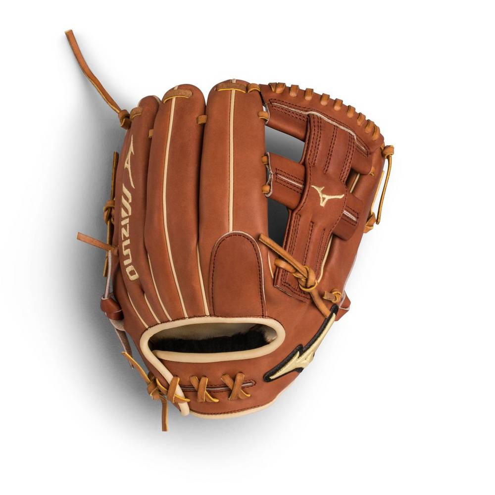 Damske Rukavice Mizuno Pro Select Infield 11.75" - Deep Pocket Baseball Hnede Vypredaj XGYJ82709